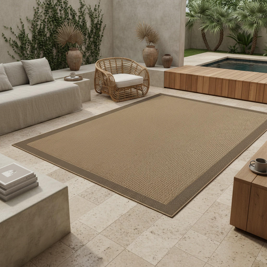 Thumbnail - Kadima Design Teppich, Beige, Textil, Baum/Pflanze/Natur, Rechteckig, 80x150 cm, pflegeleicht, Teppiche & Böden, Teppich...