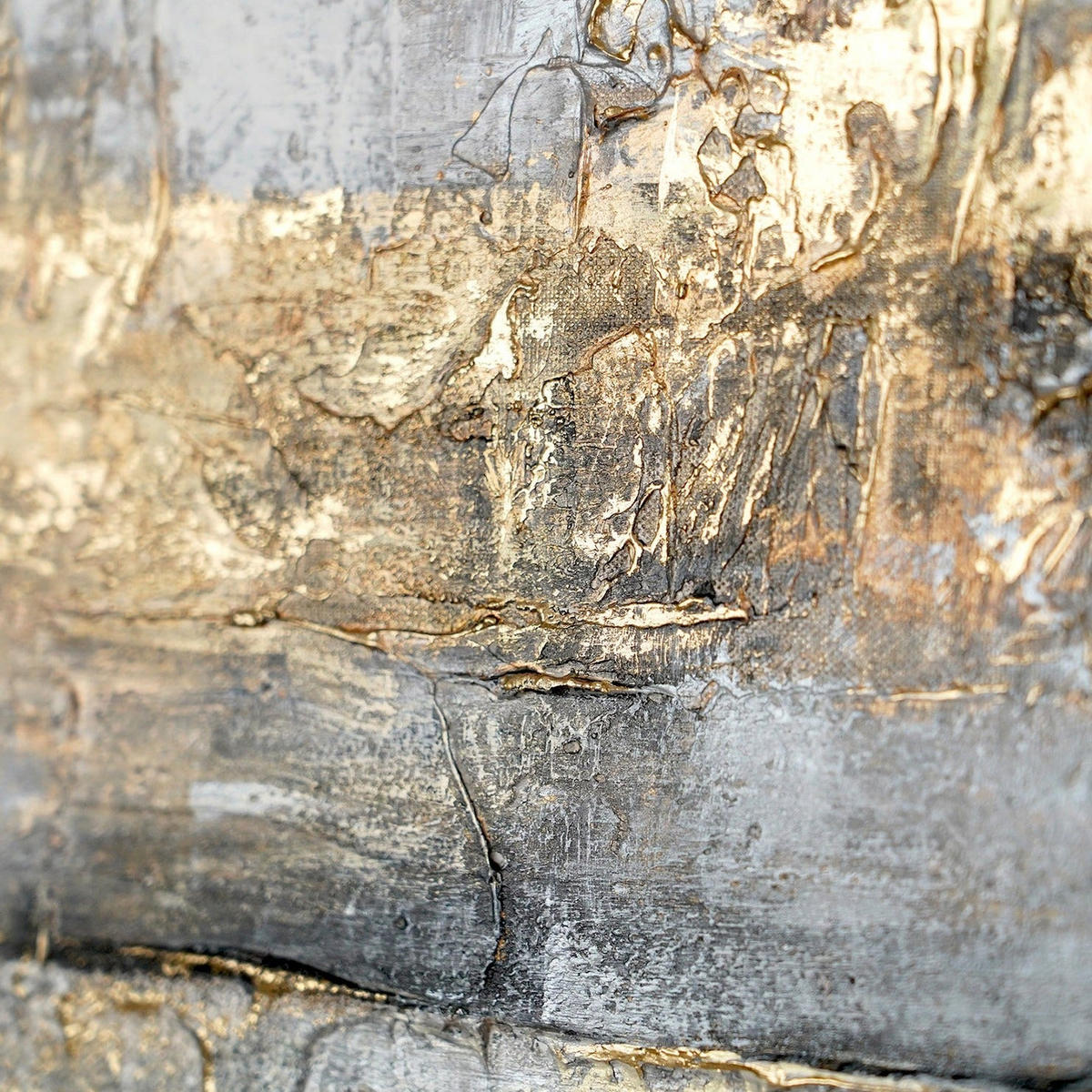 GEMÄLDE Farbmagie Schattenfugenrahmen Schwarz 140x70 cm - Schwarz, Holz (140/70cm) - YS-art gallery