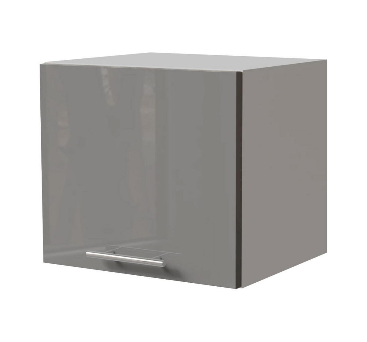 KLAPPHÄNGESCHRANK Essen W4B/40 Grau Hochglanz / Weiß Matt 40 / 32,5 / 36cm - Weiß/Grau, Holz/Holzwerkstoff (40/36/32.5cm) - Feldmann-Wohnen