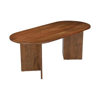 ESSTISCH LAURIE - Braun/Akaziefarben, Holz (90/204/77cm) - SAM