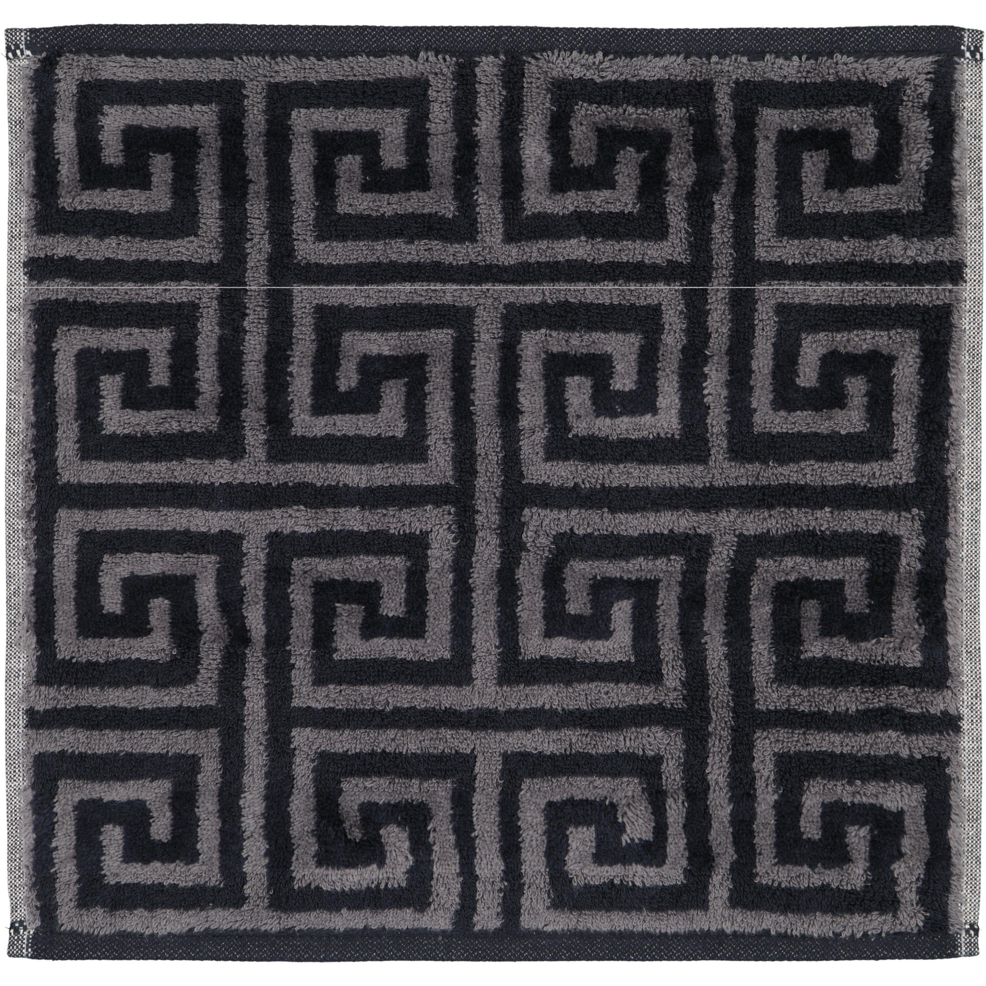 SEIFTUCH NOBLESSE ELEGANCE ALLOVER 1088 ANTHRAZIT - 97 - Grau, Textil (30/30cm) - Cawoe
