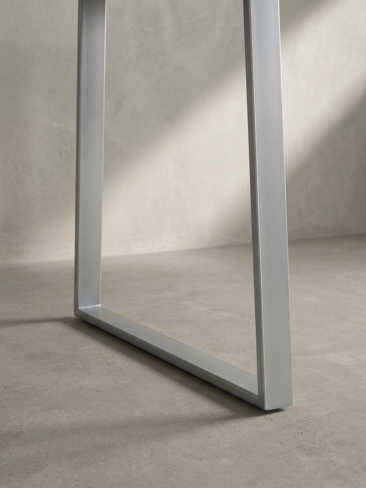 ESSTISCH Massivholz Baumkante Metallgestell Handgefertigt TARN, Goldbraun-Chrom 180x90x76 cm - Chromfarben/Braun, Holz/Metall (90/180/76cm) - KADIMA DESIGN