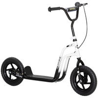 ROLLER Kinder Tretroller Kickscooter mit verstellbarem Lenker 12 Zoll Räder Weiß - Weiß, Kunststoff (115/50/88cm) - AIYAPLAY