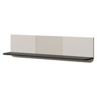 WANDBOARD Marly RE19 - Kaschmir/Grau, Holzwerkstoff (120/30/22cm) - MIRJAN24