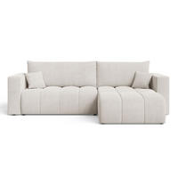 ECKSOFA Neva Ecru - Ecru, Holz/Textil (280/170cm) - Graingold
