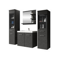 BADMÖBEL-SET Madrit I - Greige, Holzwerkstoff (30/132/30cm) - MIRJAN24