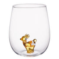 TRINKGLAS Merry & Joy Reh - Transparent, Glas (0.45L) - Butlers