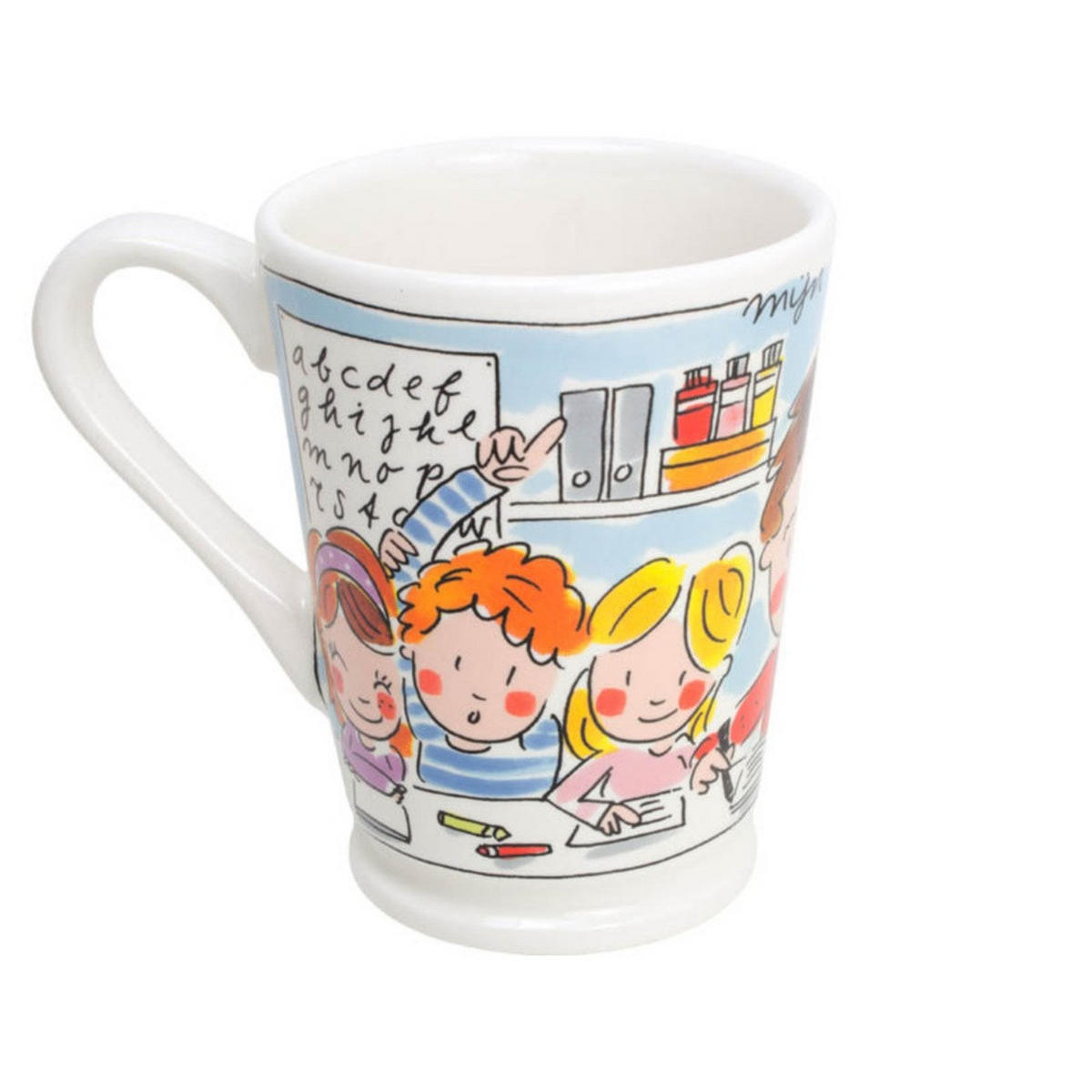 BECHER Meester in Bunt - 500 ml - Multicolor, Keramik (0.5L) - Blond Amsterdam