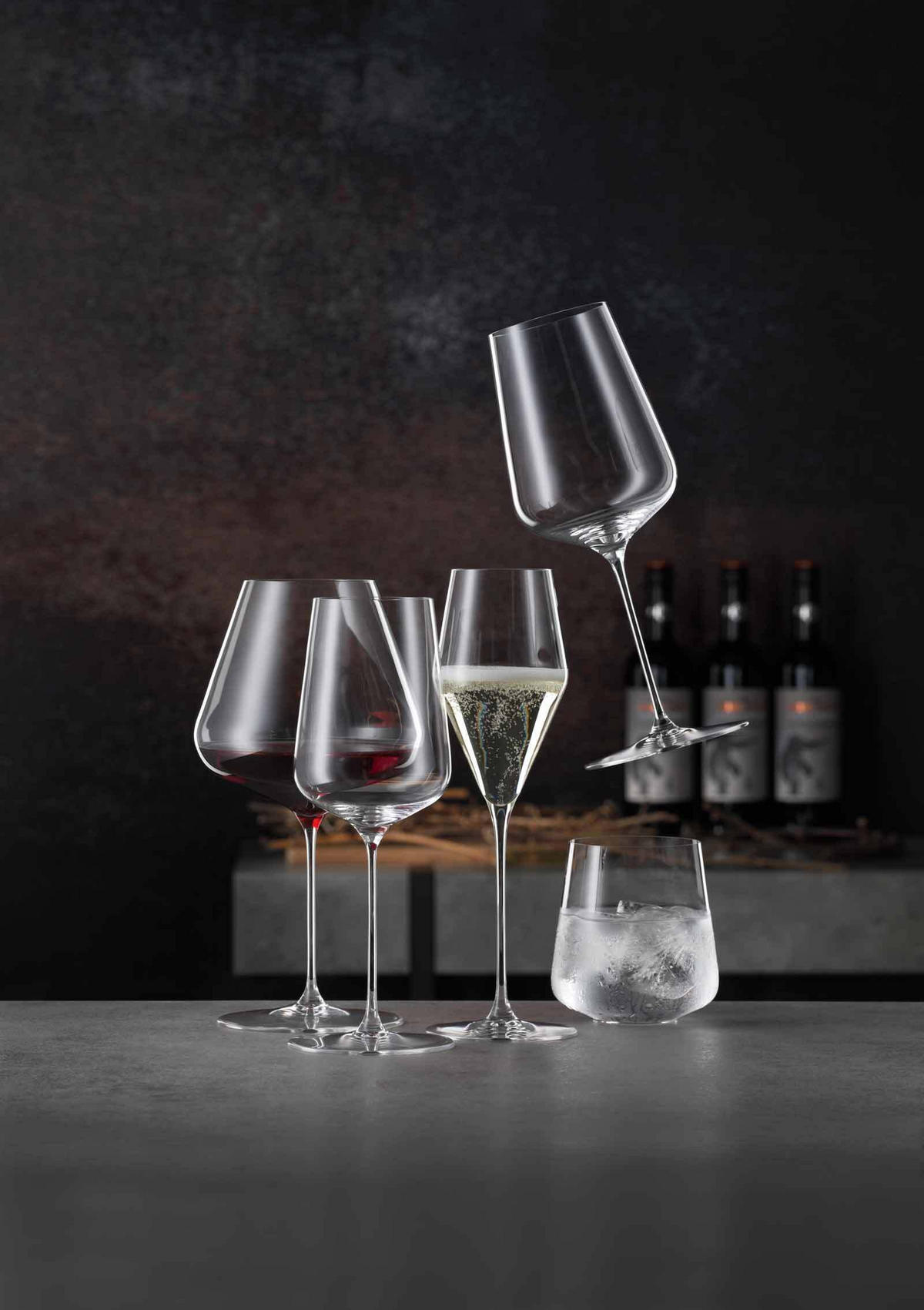 GLÄSERSET INKL. 2 POLIERTÜCHER Definition transparent 12er Set - Transparent, Glas - Spiegelau