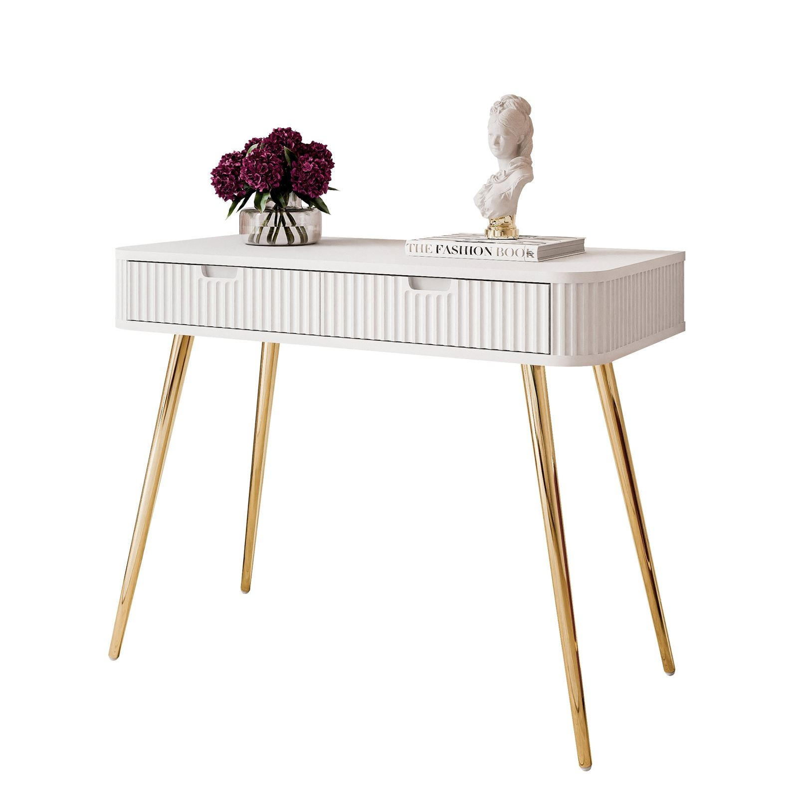 Lookway Konsole Weiß 103x80x49 cm