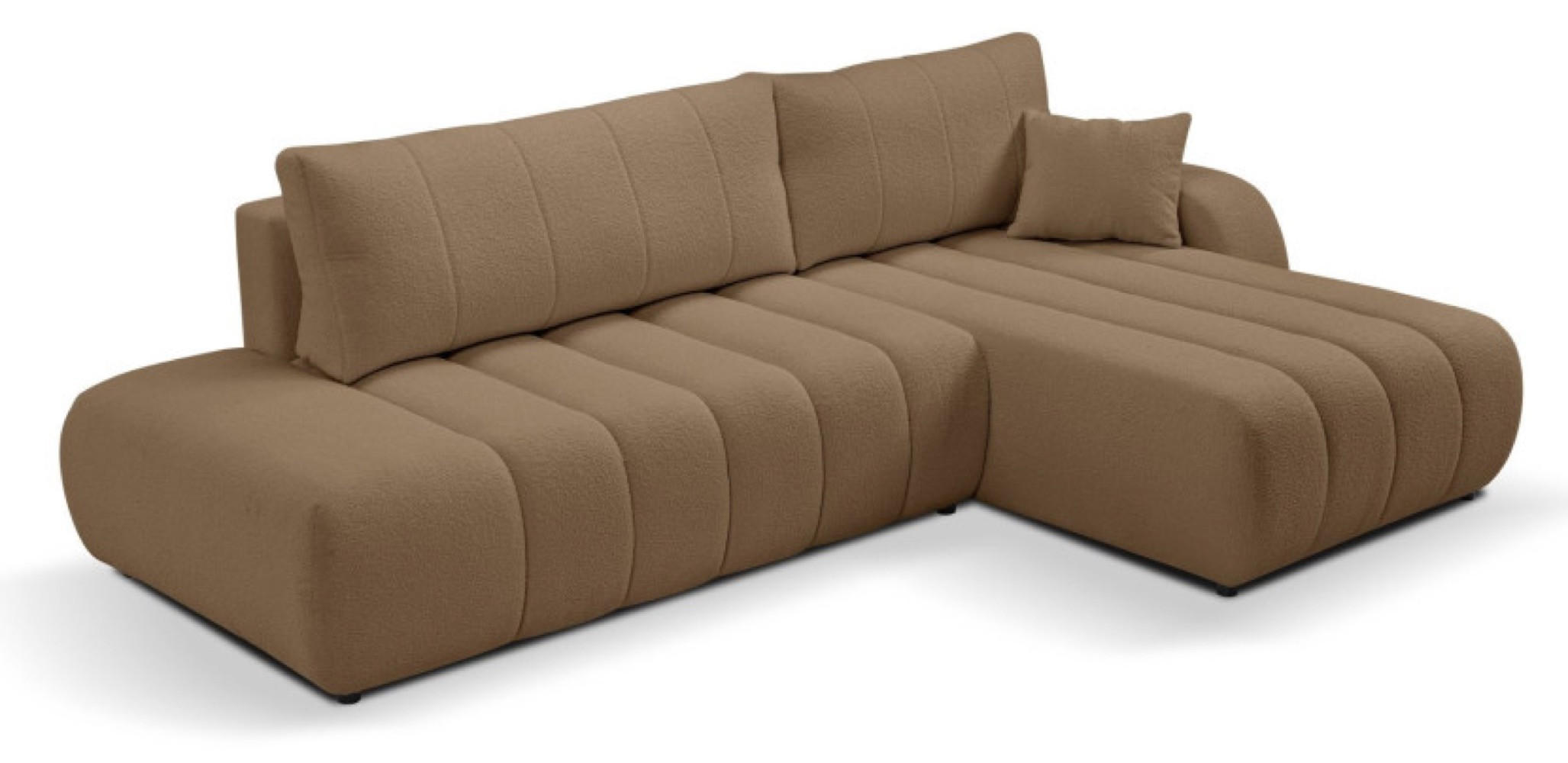 Sepro Meble Ecksofa Braun 276x176 cm