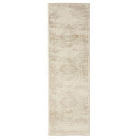 VINTAGE-LÄUFER Suki 80/240 cm - Beige/Creme, Kunststoff (80/240cm) - benuta