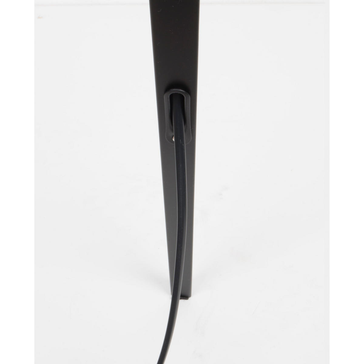 STEHLAMPE Tripod mit Stativ Schwarz/ Grau - Schwarz, Metall (50/50/157cm) - Zuiver
