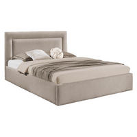 POLSTERBETT Dream - Hellbraun, Holz/Holzwerkstoff (160/200cm) - MIRJAN24