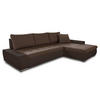 ECKSOFA Faris, Seite: Rechts - Braun, Holz/Textil (266/184cm) - Sofnet