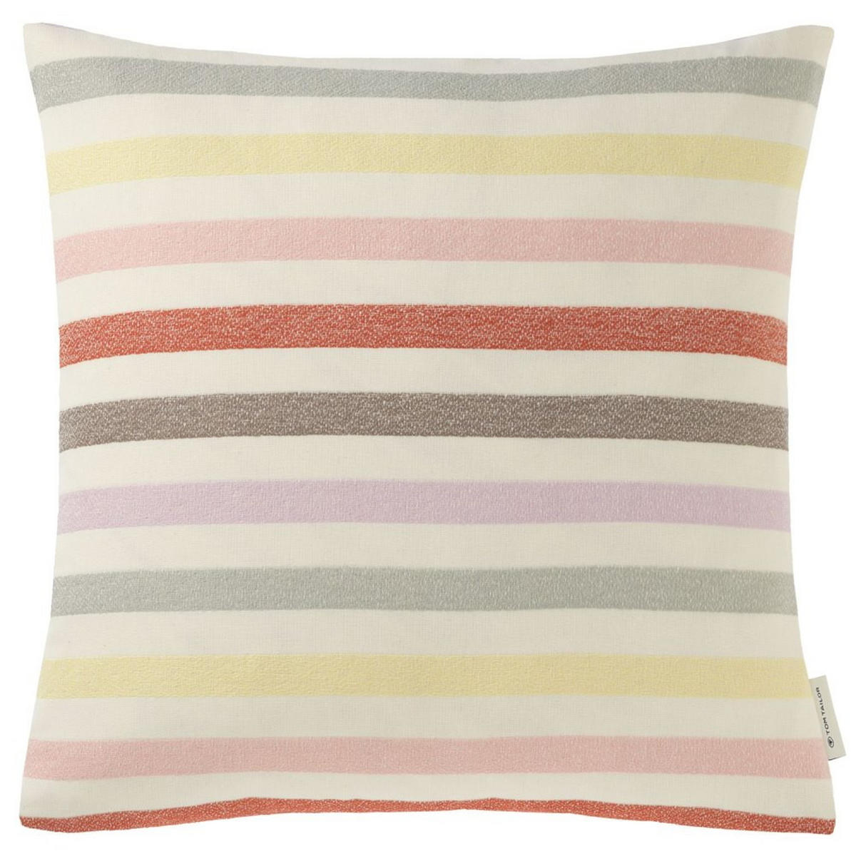 ZIERKISSENHÜLLE Pastel Stripe multi 45x45cm - Multicolor, Textil (45/45cm) - Tom Tailor