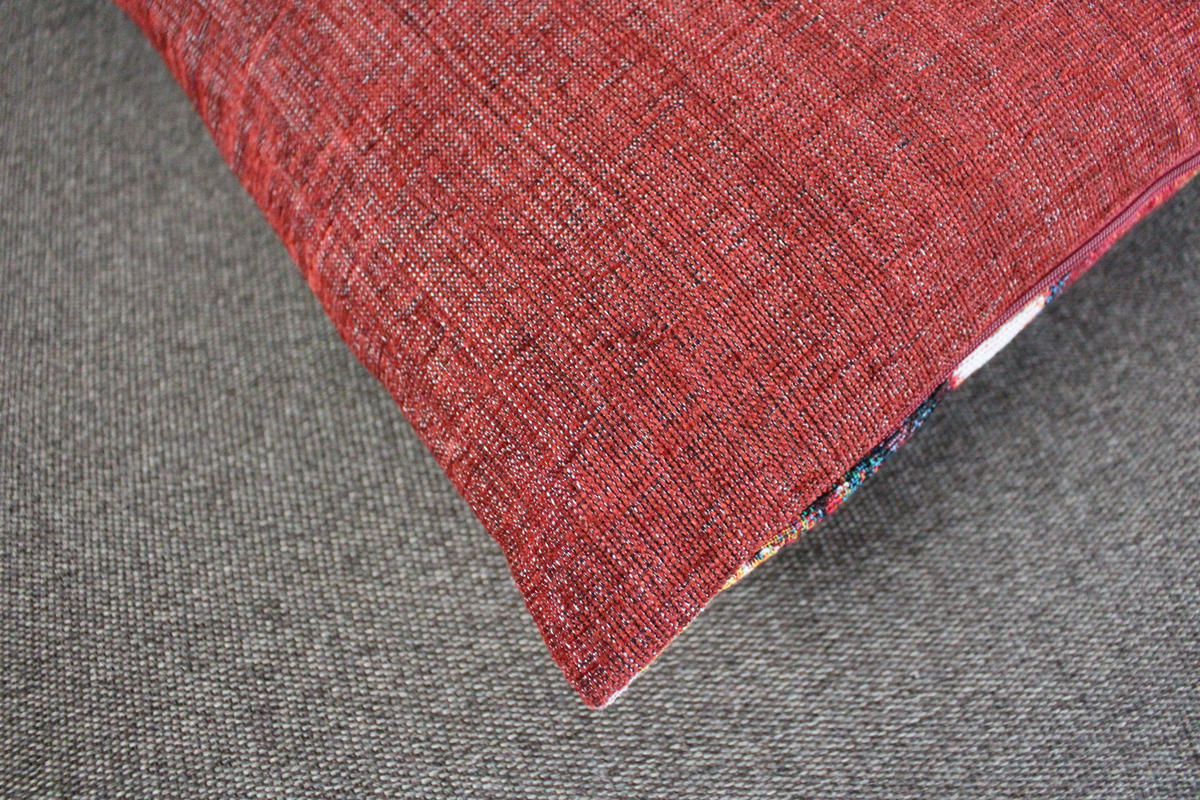 KISSENHÜLLE STARS - Multicolor/Braun, Textil (45/45cm) - Yve! decoration