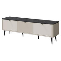 TV-ELEMENT Marly 3K RE13 - Kaschmir/Schwarz, Holzwerkstoff/Metall (160/52/40cm) - MIRJAN24