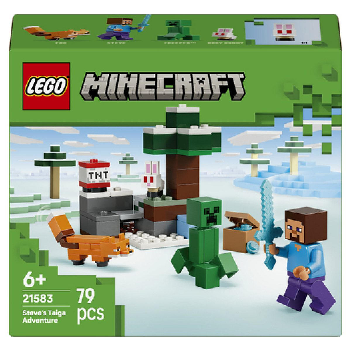 Lego Klemmbausteine Grün 12.2x4.6x14.1 cm
