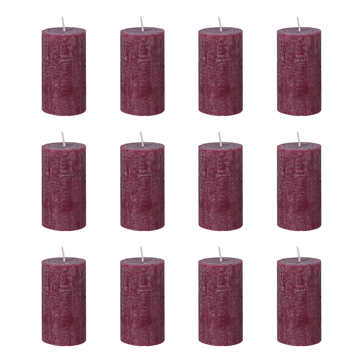 Butlers Stumpenkerze Bordeaux 13 cm