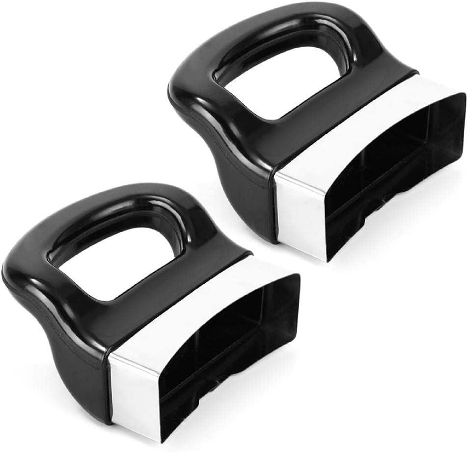 MÖBELGRIFF 2er-Set - Schwarz, Kunststoff (6.7/2/6.7cm)