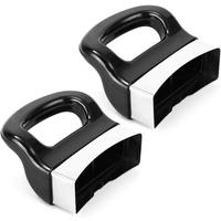 MÖBELGRIFF 2er-Set - Schwarz, Kunststoff (6.7/2/6.7cm)