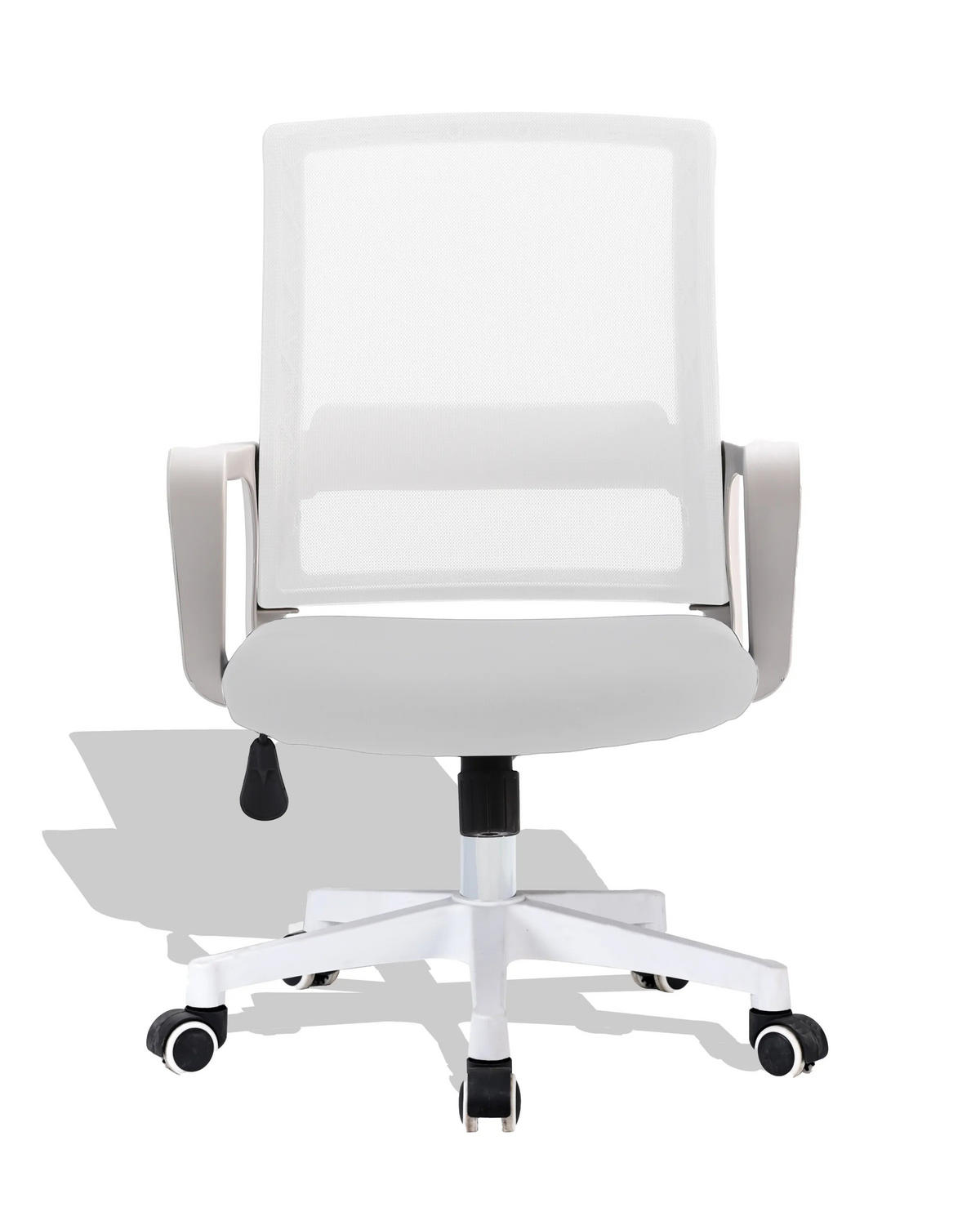 BÜROSTUHL Textil Weiß - Weiß, Textil (57/92/60cm) - Nest Dream