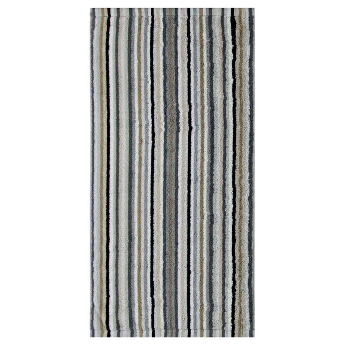 HANDTUCH Unisex Life Style Stripes Beige Baumwolle 10er Pack - Beige, Textil (50/100cm) - Cawoe