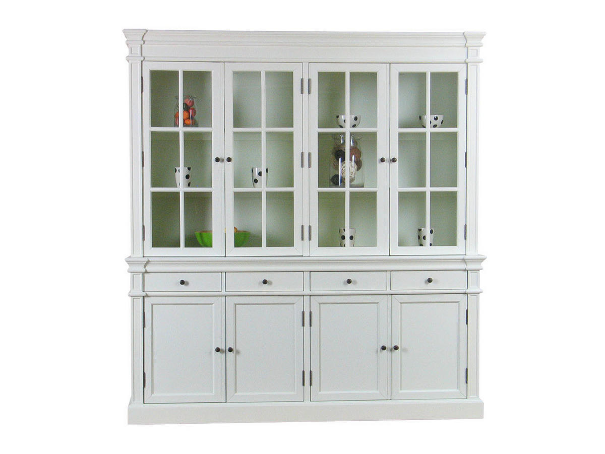 BUFFET weiß - Weiß, Holzwerkstoff (45/200/186cm) - ebuy24