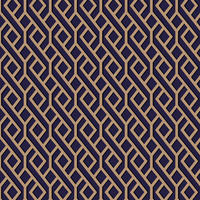 VLIESTAPETE Bellisimo - Blau/Goldfarben, Papier/Kunststoff (52/1000cm) - Sublime