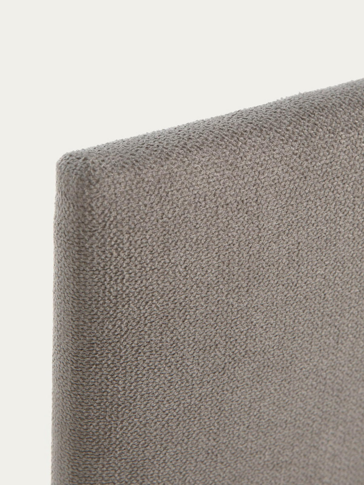 KOPFTEIL Ilan Grau 165 cm x 52 cm - Grau, Textil (165/52/3cm) - Kenay Home