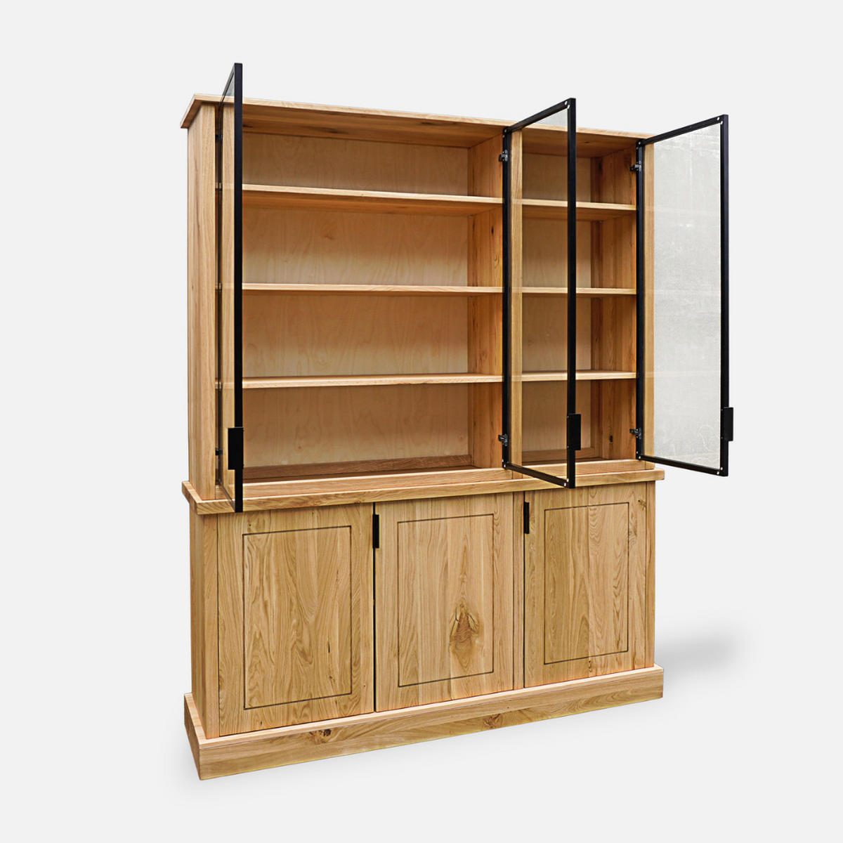 ANRICHTE aus Massivholz zum Esszimmer MARINO - Eichefarben, Holz (170/220/45cm) - Rawood Furniture