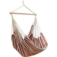 XXL-HÄNGESESSEL bis 150kg, 185/130 cm Multicolor - Multicolor, Textil (130/155/185cm) - Amanka