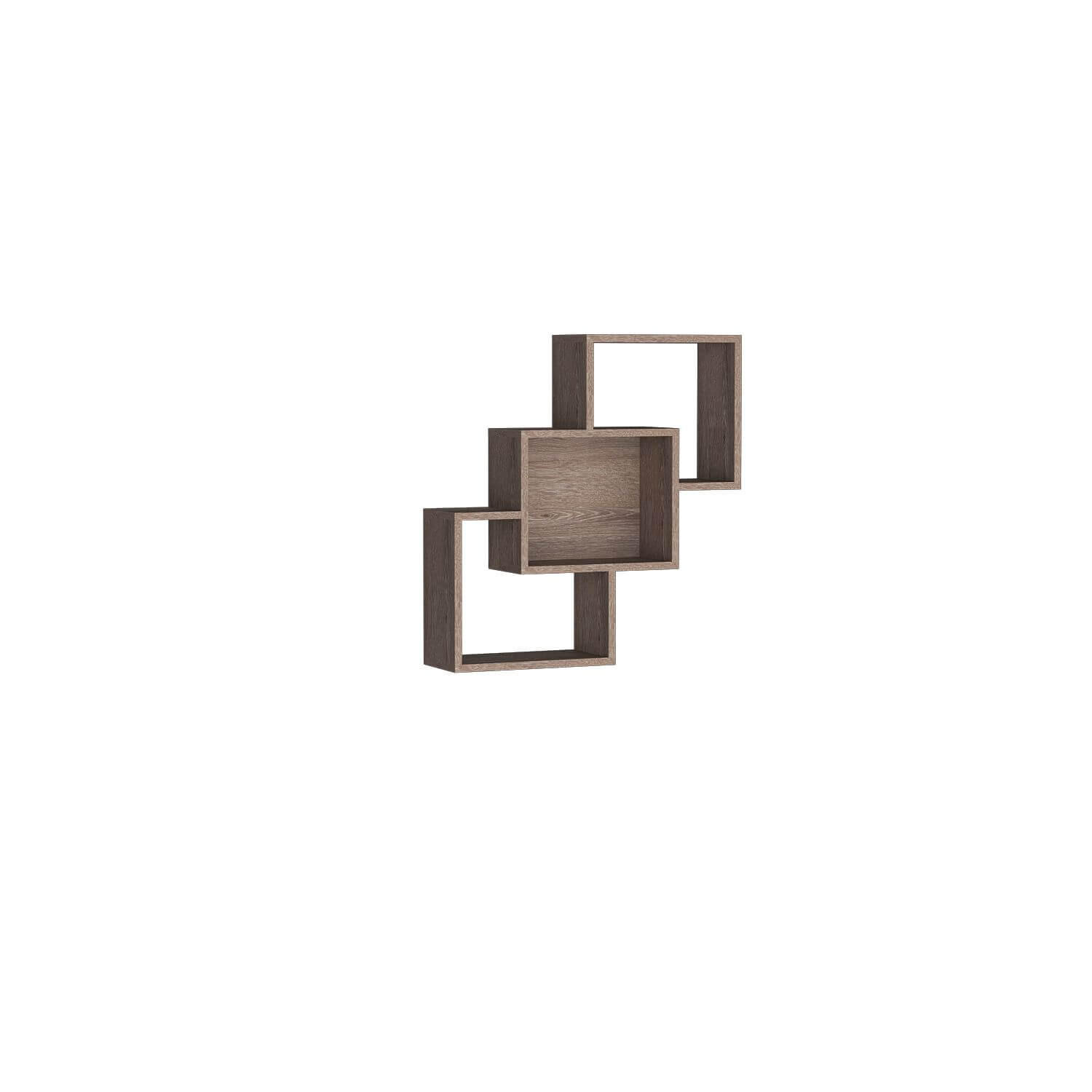 WANDREGAL Dallas D-30 Trüffeleiche - Trüffeleichefarben, Holzwerkstoff (77/63.5/18cm)