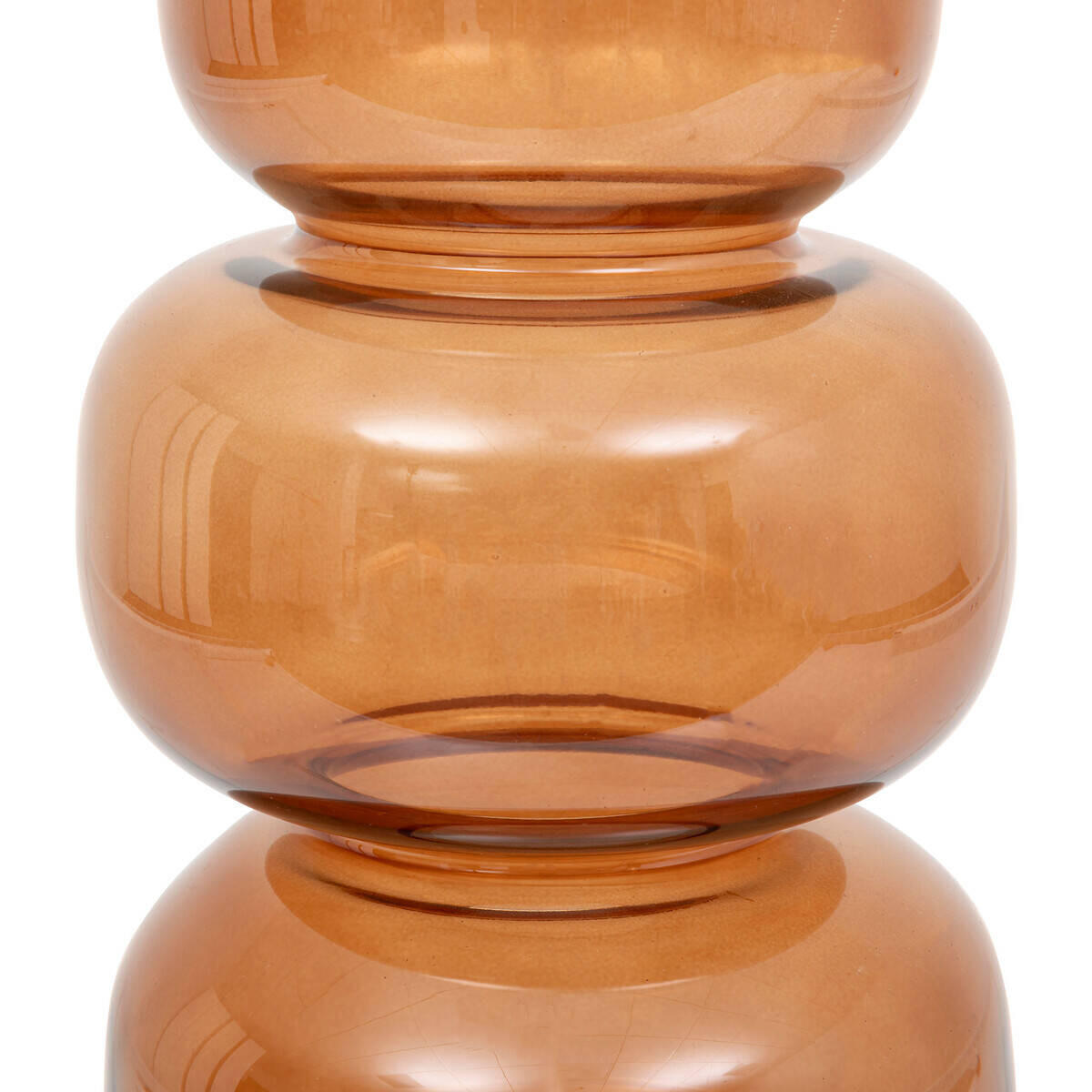 VASE Be Vintage Ø 13,5 cm - Orange, Glas (25cm) - Atmosphera Createur d´interieur