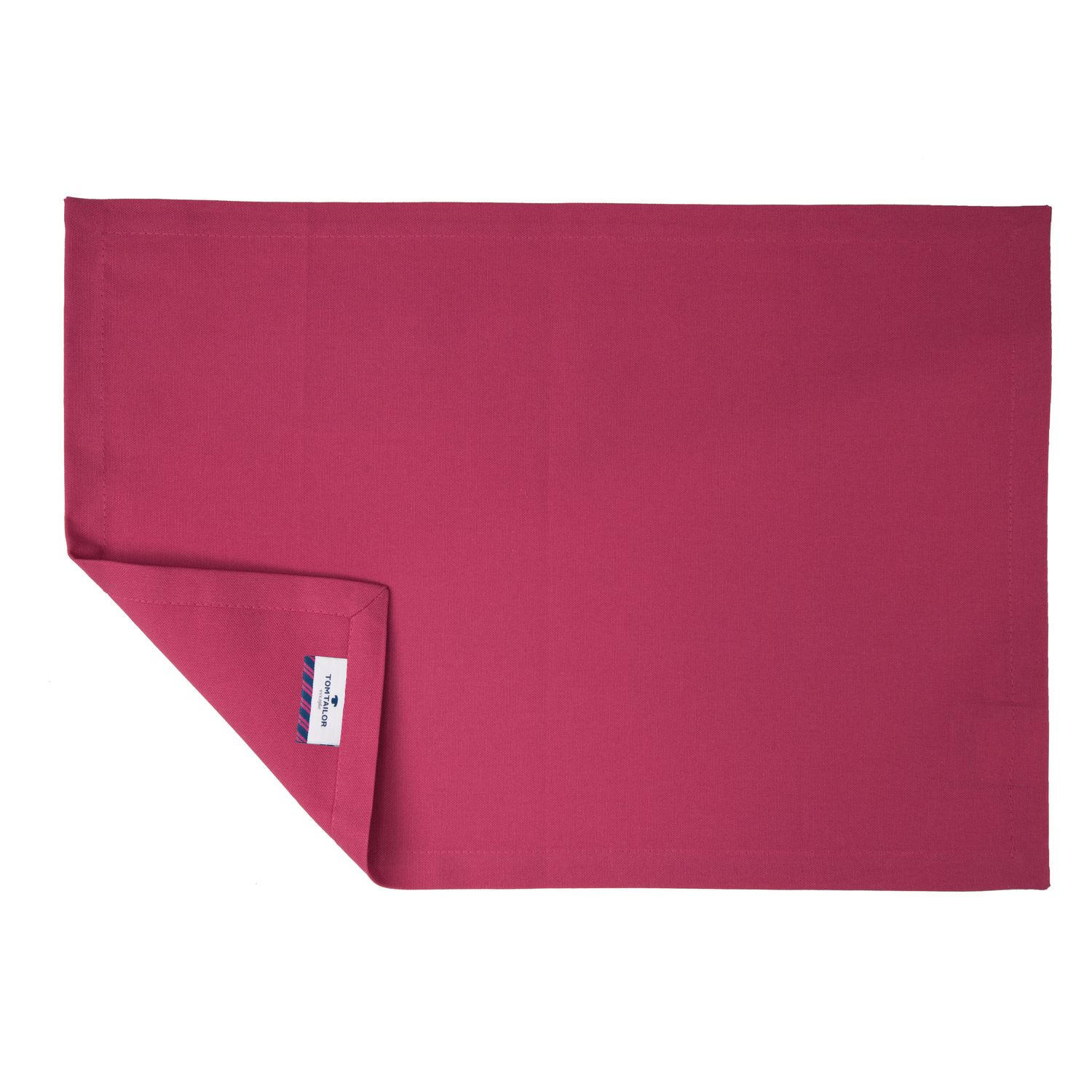 TISCH-SET 6 TEILIG DOVE - Pink, Textil (35/50cm) - Tom Tailor