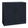 KOMMODE Logan Fronten in Schwarz matt - Schwarz, Holzwerkstoff (82/78/37cm) - Vladon