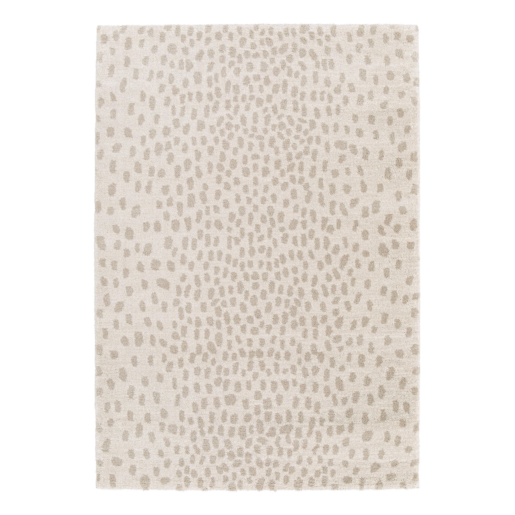 TEPPICH Design weich komfortabel beige - Beige, Textil (160/230cm) - AFK Living