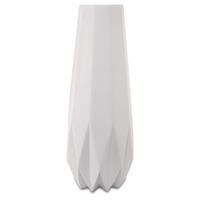 VASE Polygono Star weiß 41 cm - Weiß, Keramik (41cm) - Goebel