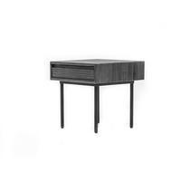 NACHTTISCH CAPELLA Grau 50x50x50 cm - Grau, Holz (50/50/50cm) - FURNLUX