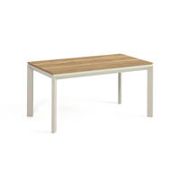 ESSTISCH FADO - Hellbraun/Kaschmir, Holzwerkstoff (90/160/76cm) - Meblini
