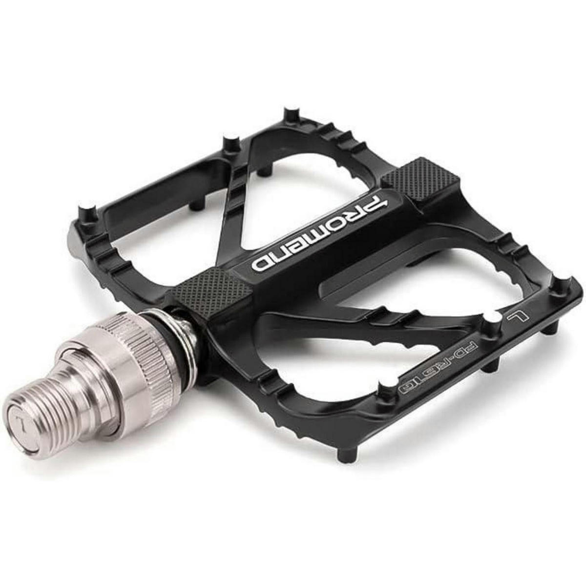 FAHRRADPEDALE Aluminium Schwarz 3 Lager - Schwarz, Metall (9.1/1.8/10.5cm)