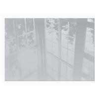 GLASPLATTE für Kamin 100x70 cm - Grau, Glas (100/70/0.4cm) - TULUP