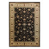 TEPPICH Orient Kurzflor klassisch Polypropylen Wohnzimmer Schwarz Rechteckig 160x230 - Schwarz, Textil (160/230cm) - KADIMA DESIGN