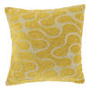 DEKOKISSEN Lux Gelb 45/45/8 cm - Gelb, Textil (45/45cm) - Unique Living
