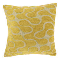 DEKOKISSEN Lux Gelb 45/45/8 cm - Gelb, Textil (45/45cm) - Unique Living