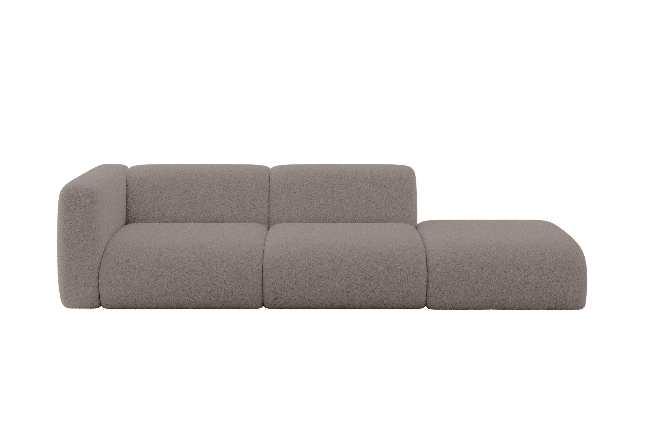 Altdecor Sofa Dunkelbraun 296x70x89 cm