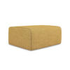 POUF Strukturstoff Stoff Gelb - Currygelb/Gelb, Kunststoff/Textil (90/80/60cm) - Makamii