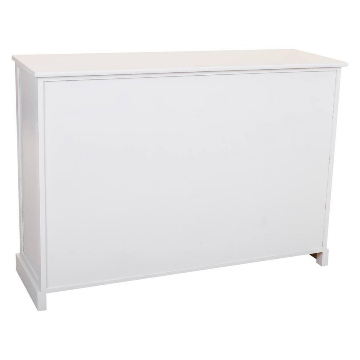 SIDEBOARD aus Holz 113x33x79 cm - Weiß, Holz (113/78.5/33cm) - Wanderlust