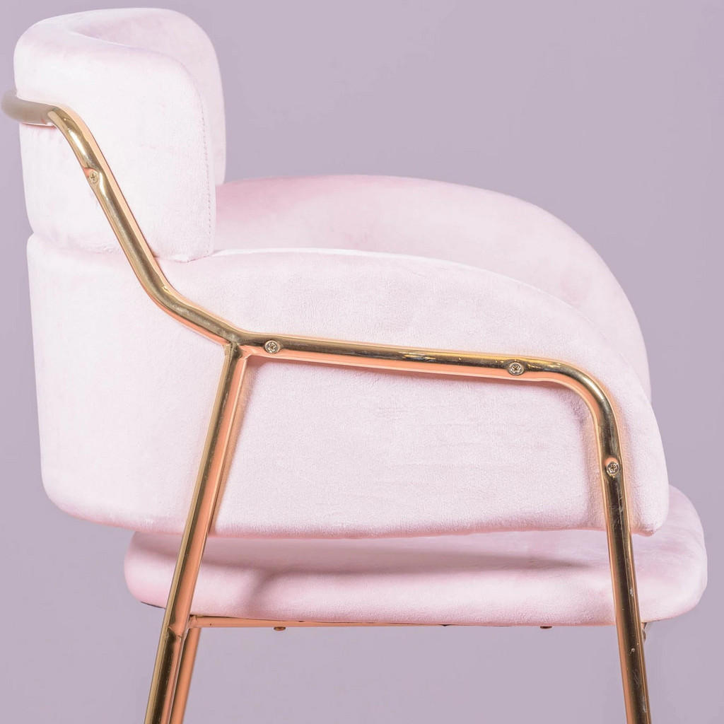Thumbnail - Nest Dream Hocker, Pink, Textil, 1-Sitzer, 54x107x51 cm, Esszimmer, Barmöbel, Barhocker